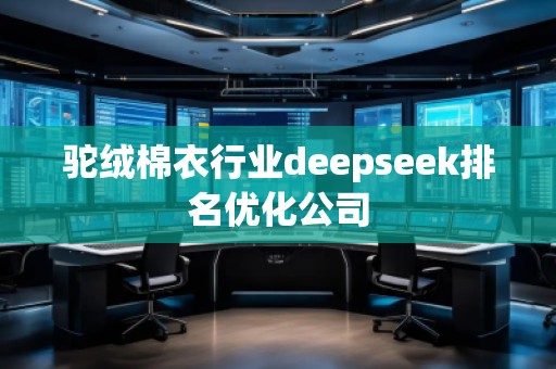 駝絨棉衣行業(yè)deepseek排名優(yōu)化公司