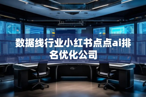 數據線行業(yè)小紅書點點ai排名優(yōu)化公司