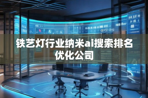 鐵藝燈行業(yè)納米ai搜索排名優(yōu)化公司