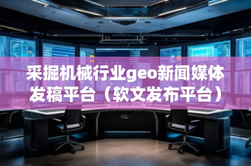 采掘機械行業(yè)geo新聞媒體發(fā)稿平臺(軟文發(fā)布平臺) 采掘機械行業(yè)geo新聞媒體發(fā)稿平臺(軟文發(fā)布平臺)