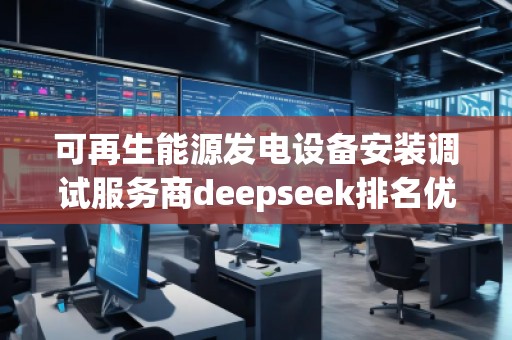 可再生能源發(fā)電設備安裝調(diào)試服務商deepseek排名優(yōu)化服務商